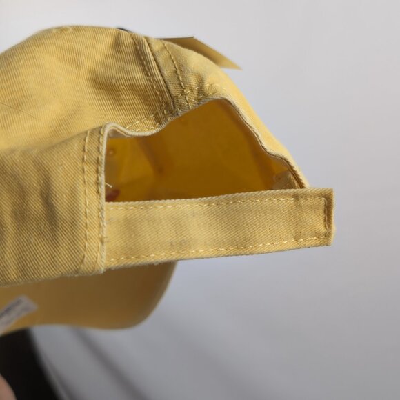 NWT San Diego California Yellow/Red Cap Baseball Embroidered Velcro, One Size - Picture 4 of 6